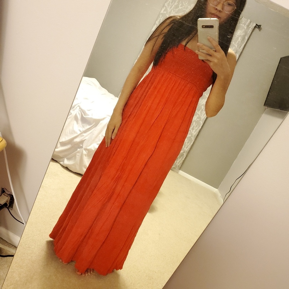 Red Maxi Dress